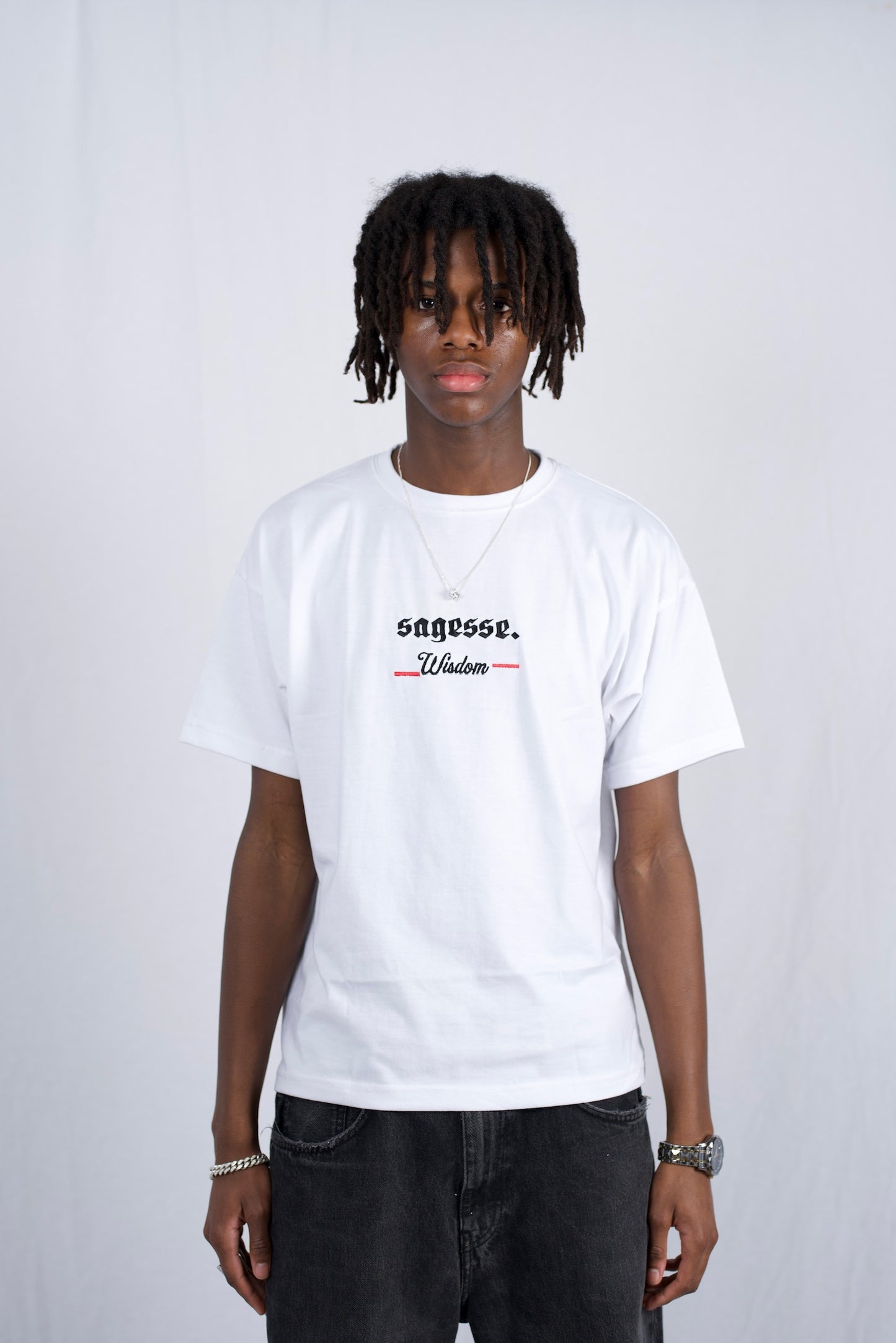 White classic sagesse T-shirt