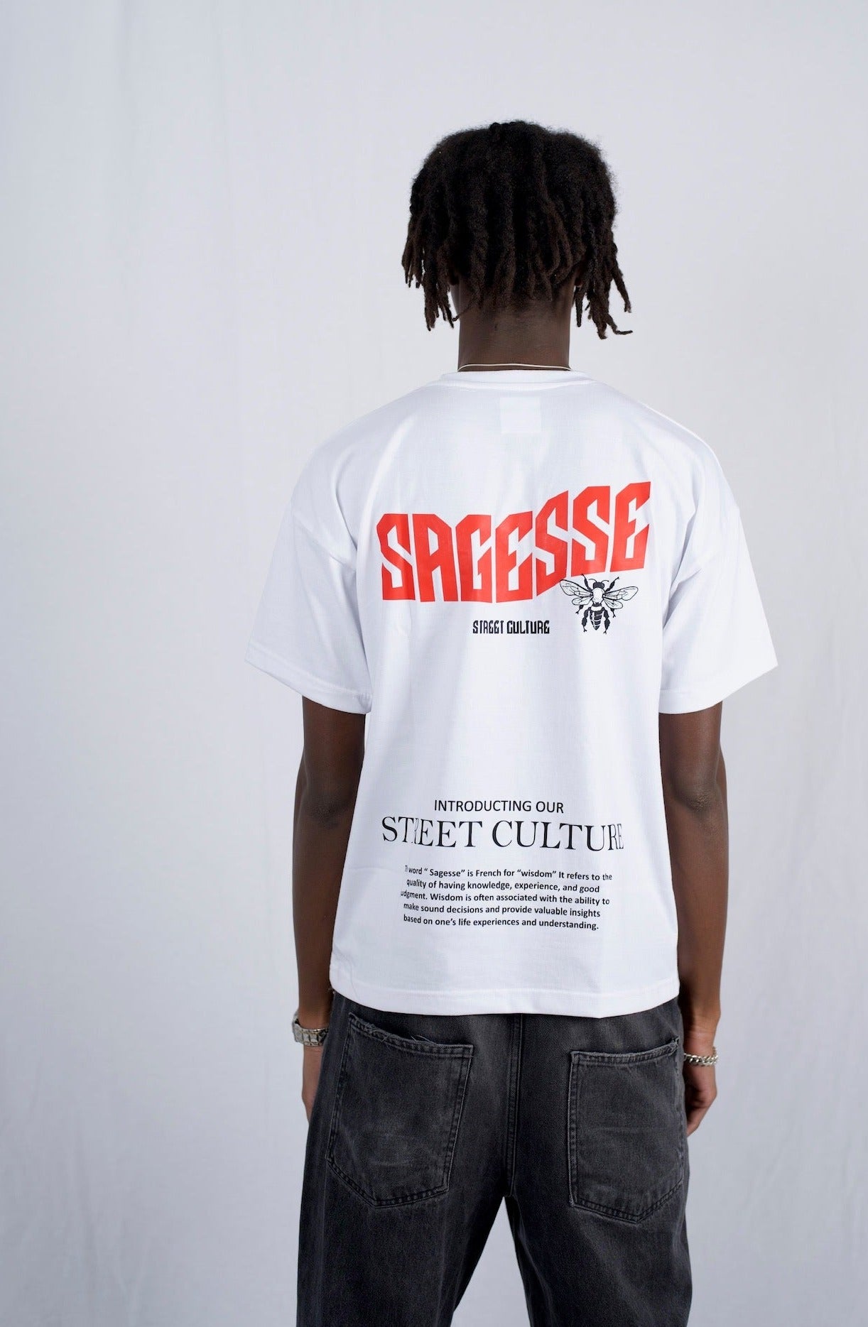 White classic sagesse T-shirt